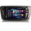 erisin Android 14 8-Core 4GB+64GB Autoradio GPS Navigatore per Seat Ibiza IV 6J Supporta Bluetooth 5.0 Wireless CarPlay Android Auto WiFi 4G DSP RDS Canbus IPS Schermo Tattile