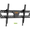 UNHO Supporto TV Parete Inclinabile Staffa TV per 30-75 Pollici, Ultra Sottile, Resistente Fino a 40 kg, Max VESA 600x400 mm