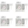 SENRISE 4 smorzatori di inchiostro L1800, compatibili con stampanti E-pson Document Photo Printer Cartridge Accessories Dumper compatibili con E-pson R1390 R2000 R2400