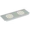 Bticino BTNET C9357/6 Piastra Ventilazione Forzata con Gruppo di 2 Ventole per Armadio Rack con Larghezza 600 mm