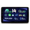 XTRONS Autoradio 1 DIN Android 14, Display QLED 10,1 Pollici Ruotabile, GPS, WiFi, 4G, CarPlay, 4GB RAM