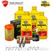 BARDAHL - HIFLO - NGK Kit Tagliando DUCATI Sportclassic Paul Smart 1000 2007 /Bardahl XTC 15W50-Filtri