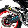 ARROW MARMITTA OMOLOGATA WORKS TITANIO YAMAHA MT-09 '21 CON FOND.CARBY PER COLLETTORI ARROW (V.ALTA/BASSA)