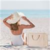 Borsa shopper in cotone 360 g personalizzabile donna 32 x 36 x 19 cm personalizzate o neutre