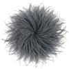 Baesics Spilla con Piuma - Donna Spilla con Piume di Struzzo Soffici Stile Vintage Accessorio per Cappello Sposa Matrimonio Festa Carnevale Fermaglio per Capelli Fascinator per Blazer Vestito Giacca