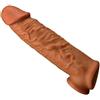 SCAUA Manicotto Per Pene Maschile Estende Il Preservativo, Riutilizzabile In Silicone Per Allungare E Ingrandire, Custodia Per Miglioramento