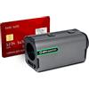 GolfBuddy Aim Quantum - Telemetro tascabile da golf, ricaricabile, tecnologia ZST, Range Finder, distanza regolabile in pendenza, nero