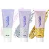 URAQT Glitter Corpo, 3 pezzi da 50 ml Gel per Viso, Unghie, Occhi, Labbra, Capelli e Corpo - Chunky Glitter per Musica, Festival, in Maschera(Bianco+Argento+Oro)