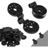 Yi'antai Clip in Plastica, 60 pezzi Clips di Fissaggio, Clip Speciale Occhiello, Clips per Rete Ombreggiante, Clip di Fissaggio Speciale