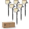 PHILIPS 3000K - Set di 6 faretti solari per esterni 929004710421