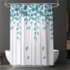 URAQT Tende Doccia Anti-Muffa in Poliestere, Tenda Doccia Lavabile con Anelli, Tenda Vasca da Bagno 180cm x 200cm, Impermeabile e Facile da Pulire(Alba Primaverile)