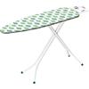 Vileda GIMI Green Line Roy Asse da Stiro con Portacaldaia, Regolabile in Altezza, Acciaio, Bianco, Piano Stiro 122 x 38 cm, 144 x 38 x 90 cm