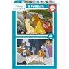 Educa - Puzzle Disney Animali | 2x48 pezzi Puzzle Set | Disney Animali, Bambini | dai 4 anni (19996)