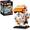 LEGO Star Wars 40675: La vendetta dei Sith Clone Commander Cody BrickHeadz - Figura costruibile con accessori autentici