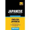 Andrey Taranov Japanese vocabulary for English speakers - 3000 words (Tascabile)