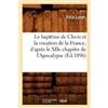 Félix Lunet Le Baptême de Clovis Et La Vocation de la France, d'Aprè (Tascabile)