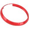 Akozon - Copertura per anello portachiavi, in alluminio, intelligente, per mini R55 R56 R57 R58 R59 R60 (rosso)