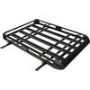 MEELRYD Barre portatutto universali in alluminio, colore nero, portatutto portatutto in alluminio, fino a 150 kg, per SUV universale, 160 x 53,1 x 13 cm