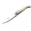COLTELLO ARTIGIANALE TIPO LAGUIOLE CACCIA PIEGHEVOLE IN ACCIAIO INOX COLLEZIONE