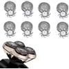 Cosyonall Testine di ricambio per rasoio Skull Pitbull Gold Pro, lame di ricambio per rasoio Pitbull Platinum Pro (8 pezzi)