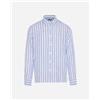 North Sails Linen Stripe M - Camicia - Uomo - Azzurro