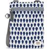 ROKA London Chelsea Sling Pocket Bag Canvas Extra Small Denim Rain, Denim Rain, s