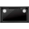 CATA GC DUAL 45 BK - Cappa Cucina - Tipo da Incasso - Motore 280W - Classe Energetica A - 4 Livelli di Aspirazione - Pannello di ControlloTouch - Finitura in Acciaio Inox - Cata
