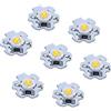 Garosa 25Pcs LED Lamp Beads 5V LED Chips 200LM 1W Lampadina LED SMD Ad Alta Potenza Chip per Lampada per Home Studio Exhibition Foodlight/Spotlight Bulb Replacement(Bianco caldo 3000‑3200 K.)