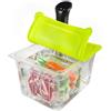 EVERIE Contenitore Sous Vide da 12 litri con coperchio universale in silicone e griglia per sottovuoto compatibile con tutti i modelli Anova, Anova Nano, Chefsteps Joule, Instant Pot, Wancle Sous Vide