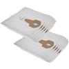 vhbw 10x sacchetto compatibile con Omega Profi 20, Rio, Sirius aspirapolvere - 45cm x 30cm