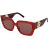 Marc Jacobs Marc 687/S C9A/4S | Occhiali da Sole Graduati o Non Graduati | Prova Online | Plastica | Quadrati | Rosso | Adrialenti