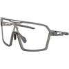 Crullé Win Photochromic Ace C5 | Occhiali da Sole Graduati o Non Graduati | Unisex | Plastica | Mascherina | Grigio, Trasparente | Adrialenti