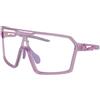 Crullé Win Photochromic Ace C7 | Occhiali da Sole Graduati o Non Graduati | Plastica | Mascherina | Viola, Trasparente | Adrialenti