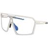 Crullé Win Photochromic Ace C8 | Occhiali da Sole Graduati o Non Graduati | Unisex | Plastica | Mascherina | Bianco | Adrialenti