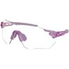 Crullé Win Photochromic Run C5 | Occhiali da Sole Graduati o Non Graduati | Plastica | Mascherina | Viola, Trasparente | Adrialenti