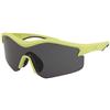 Crullé Win Fit C1 | Occhiali da Sole Graduati o Non Graduati | Unisex | Plastica | Mascherina | Giallo | Adrialenti