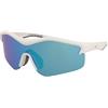 Crullé Win Fit C2 | Occhiali da Sole Graduati o Non Graduati | Unisex | Plastica | Mascherina | Bianco | Adrialenti
