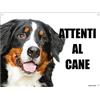 Lovelytiles BOVARO DEL BERNESE attenti al cane mod 1 TARGA cartello IN METALLO (20X30)