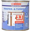 Wilckens 2 in 1 finestre e porte vernice satinata, 375 ML, BIANCO 12993100030
