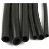 NORDOG Tubo in gomma siliconica lungo 2 m, per il trasporto di liquidi e gas, tubo in silicone nero (4 mm x 8 mm)