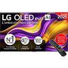 LG OLED evo G5 OLED65G54LW TV OLED, SMART TV, 65 ", Processore a11 Gen2 con AI, Rocky Black , Classe E