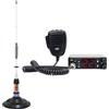 PNI Escort HP 5500 - Stazione radio CB + antenna PNI ML70 CB, con base magnetica da 145 mm