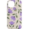 Floral Aesthetic Flower Botanical Gifts Custodia per iPhone 14 Fiori viola lilla modello fiori da giardino floreale