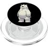 Cute Polar Bear Designs Cool Cartoon Orso polare Orgoglioso e Gioioso PopSockets PopGrip per MagSafe