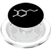 Funny Dopamine Happiness Back To College Dopamina è uguale alla felicità scienza molecola dopamina PopSockets PopGrip per MagSafe