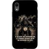 Motorcycle Gospel & Christian Faith Ride Custodia per iPhone XR If The Devil Isn't Bothering You... Men Christian Motorcycle