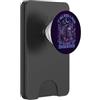 Elder Emo Club Funny Skeleton Design Bookworm Reader Gothic Phase Books Falene Ossa Luna PopSockets PopWallet per MagSafe