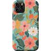 Floral Aesthetic Flower Botanical Gifts Custodia per iPhone 11 Pro Fiori di campo verde menta floreale