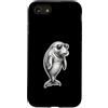 Dugongo Regalo Custodia per iPhone SE (2020) / 7/8 Cool Dugongo Occhiali Disegno Mucca Marina