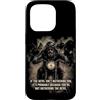 Motorcycle Gospel & Christian Faith Ride Custodia per iPhone 15 Pro If The Devil Isn't Bothering You... Men Christian Motorcycle